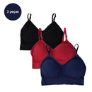 3 Peças - Conjunto Feminino Sem Costura