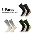 Meias Futebol Antiderrapantes – Grossas, 1 Par