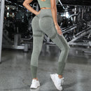 Legging Feminina Sem Costura – Comprimento Total para Yoga