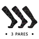 Meias de Compressão Femininas – 3 Pares