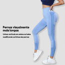 Legging Feminina Sem Costura – Comprimento Total para Yoga